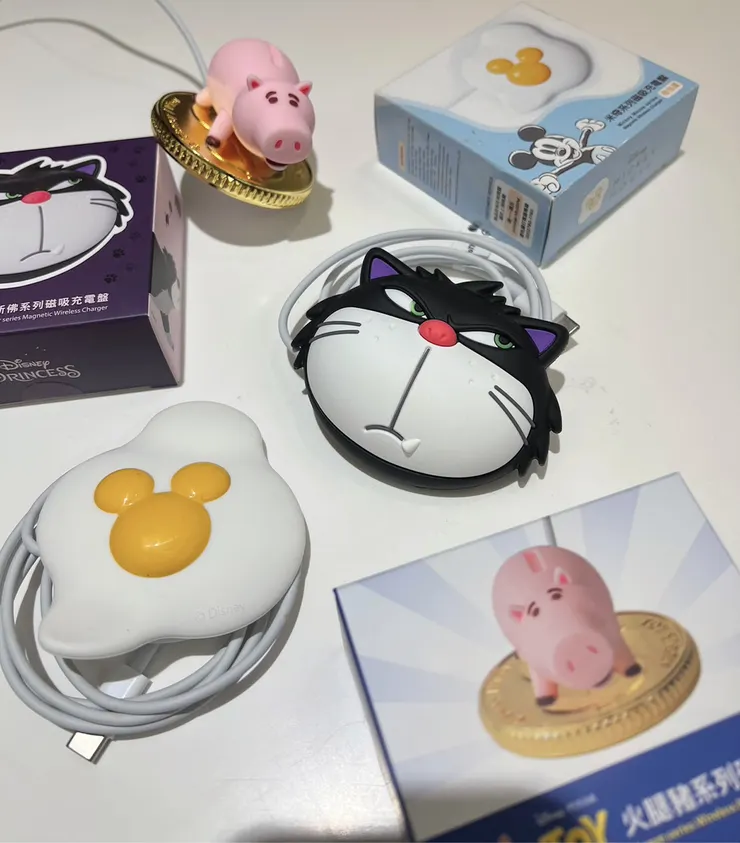 自動吸附⚡️原廠一年保固 📑 迪士尼正版授權