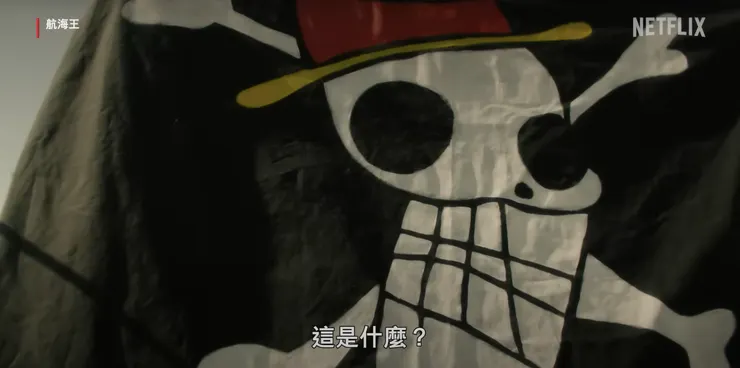 能實體化這面旗子我對導演致上最高的敬意。魯夫畫娜美的名場面也麻煩了。|《航海王》劇照