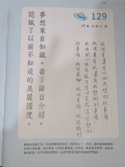 三分鐘未來日記Day 129