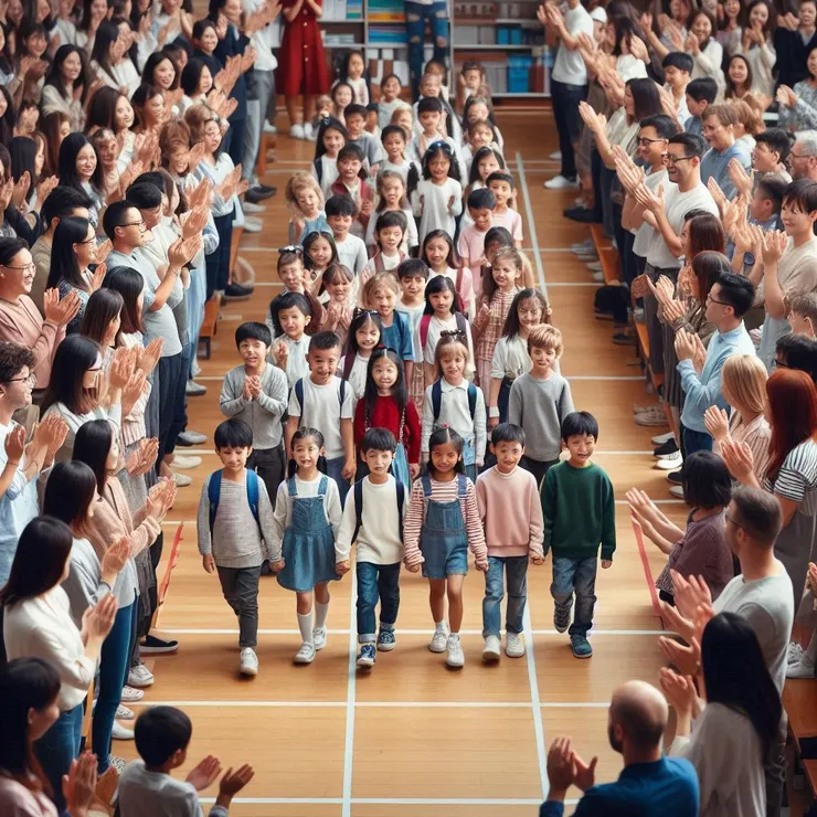 clap out 結束後,代表正式畢業囉! 此畫面為AI自動生成