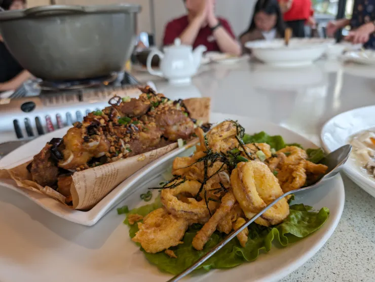 金沙花枝仍然保持彈性，實在太厲害了