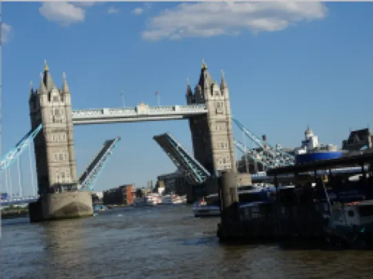 倫敦大橋升起來