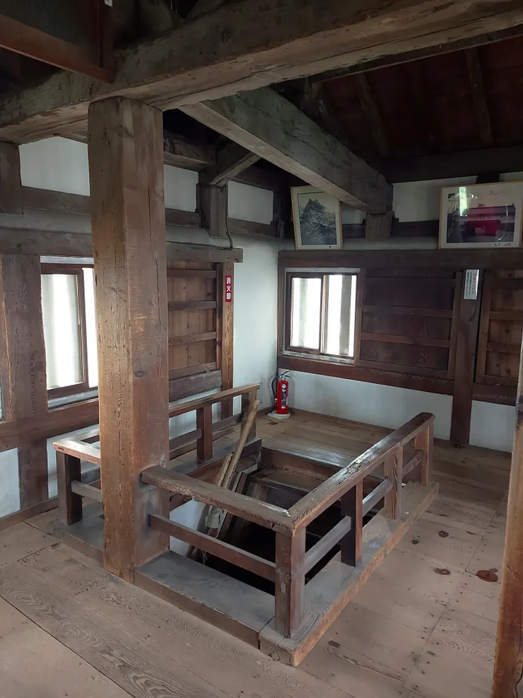 丸龜城天守閣頂層