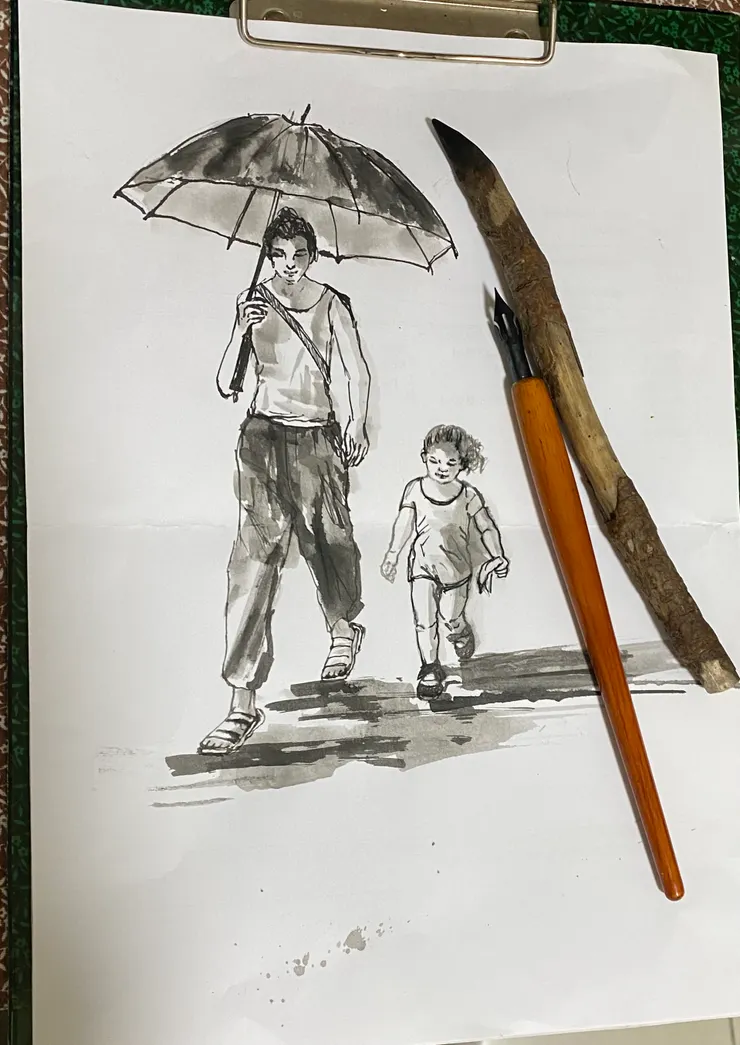 不塗改的快速速寫練習