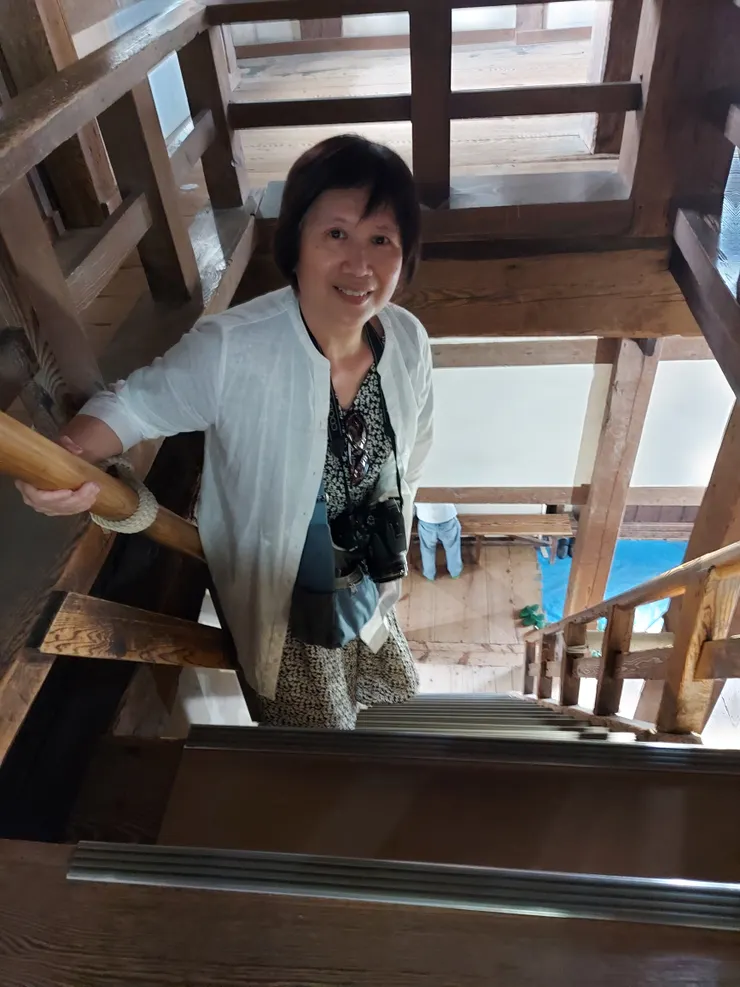 上下階梯要很小心