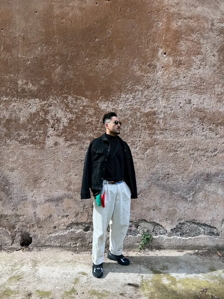 羅馬有很多石灰牆真的怎麼拍都好好看阿阿阿