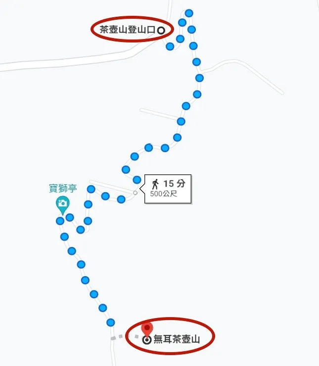 ▲我們這次是將車停在半山腰再從登山口起登，太久沒爬山了~先從簡單路線爬 :)  (爬山日期是2021.05.15當時還可以將車開上來，現在就不行了喔)