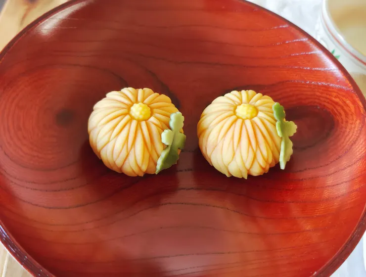 上生菓子・菊