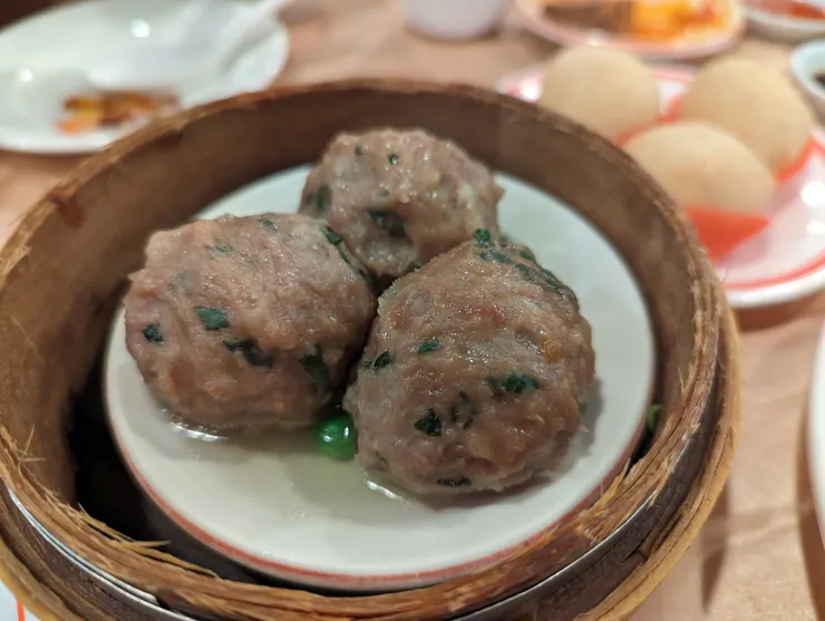 港九香滿樓口感極佳的山竹牛肉丸RRR