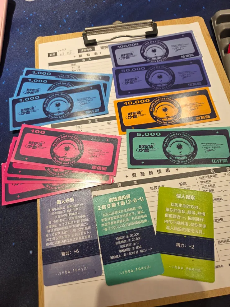 最後得到的訊息和充裕的手頭現金