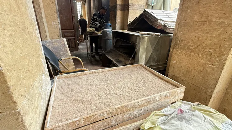 做烤餅的麵粉天然沒有漂白