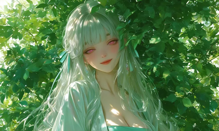 首圖放個修仙沙盒裡的綠茶兔子