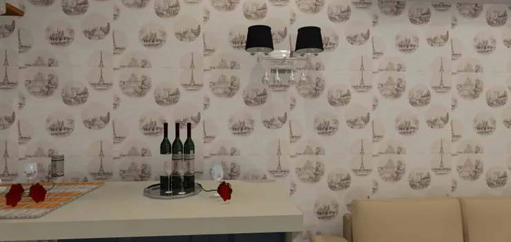 這邊也有個很漂亮的壁燈!