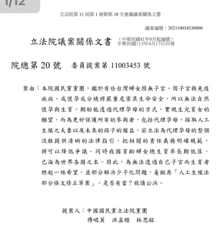 傅崐萁、洪孟楷、林思銘......