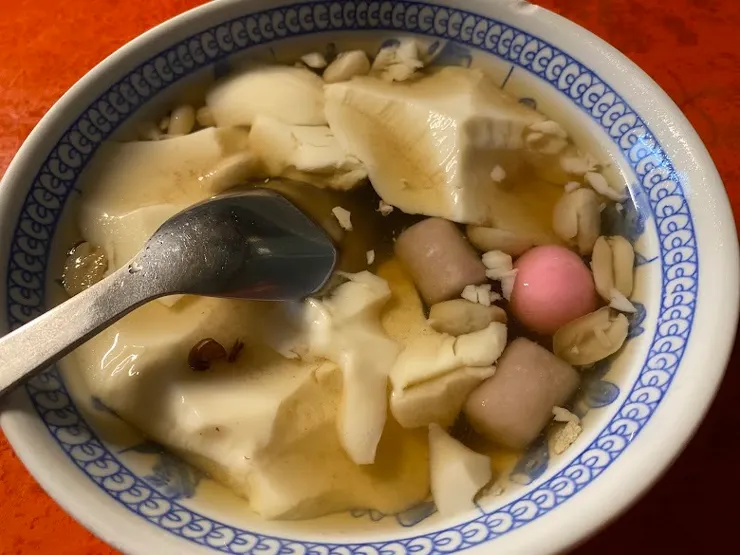 豐富的豆花（圖片截圖於網路）