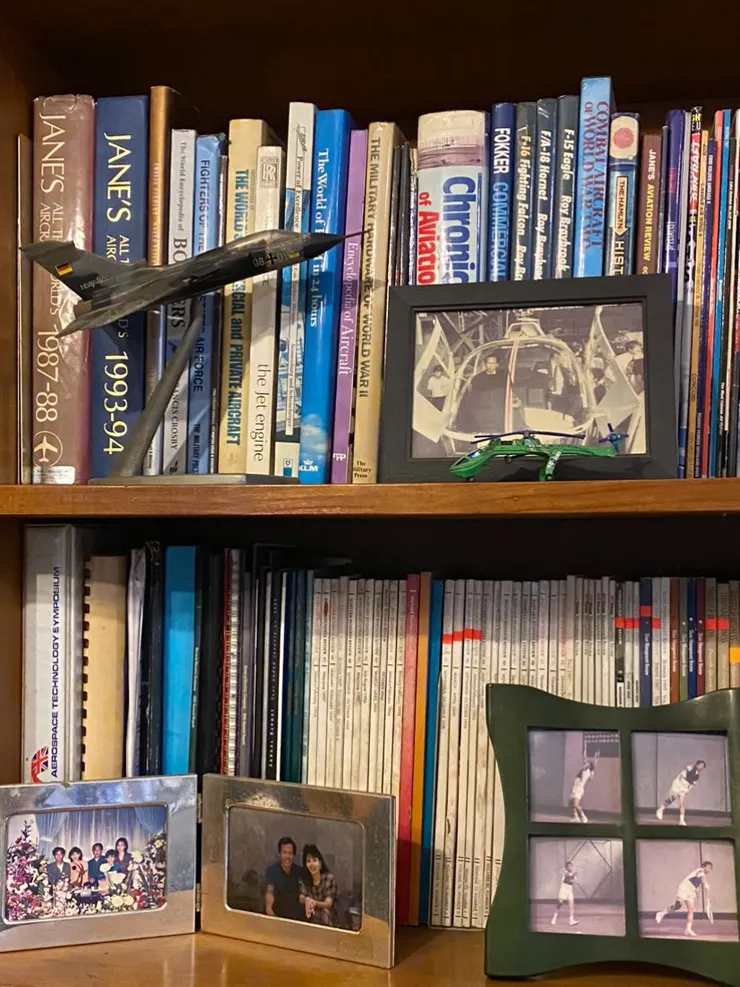 照片為女友爺爺參與的自製懸翼機計畫 攝於2025 