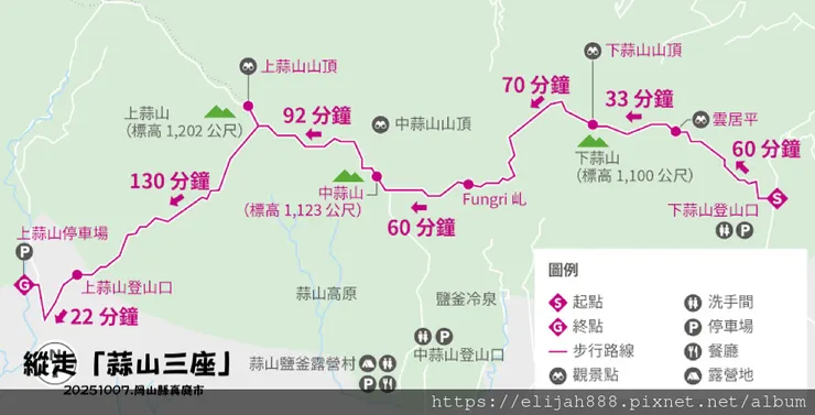 【2025初秋.岡山県真庭市】蒜山三座縱走/下蒜山(海拔11