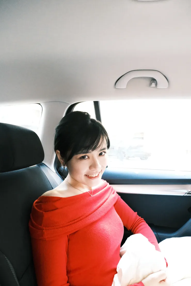 在維也納的計程車裡