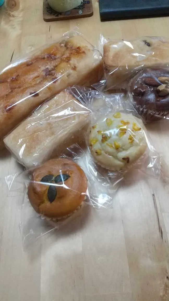 使用「米粉」製作麵包、瑪芬