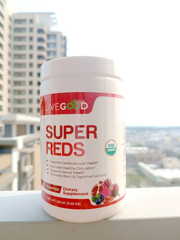 LiveGood Super Reds 超紅抗氧有機莓果飲