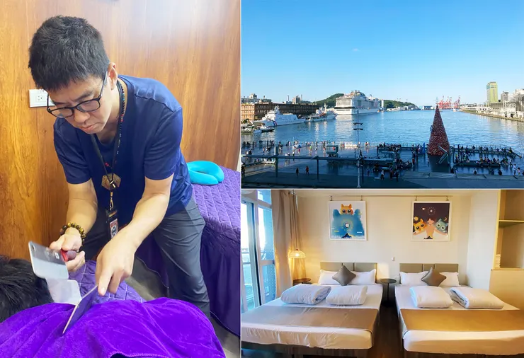 基隆住宿推薦「中華郵輪文旅」海景第一排飽覽基隆港灣│基隆廟口夜市周邊住宿