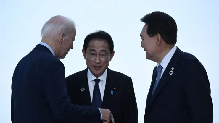 美日韓大衛營峰會〈網路新聞資料〉