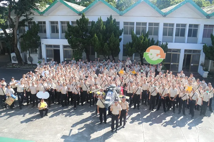 替代役中隊大合照