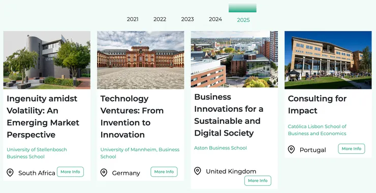 GIC 2025 主辦院校及主題 