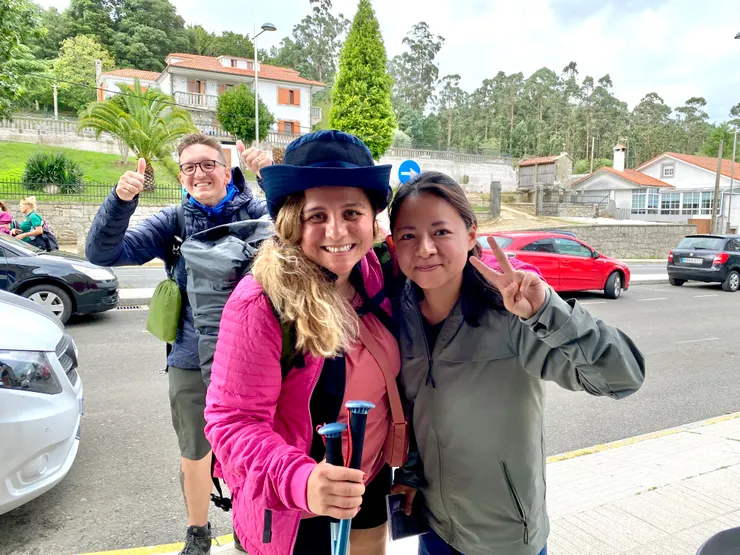 沿途都很熱情跟我們打招呼的義大利夫妻