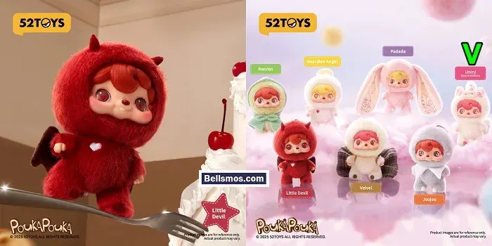 波卡波卡系列搪膠毛絨盒玩