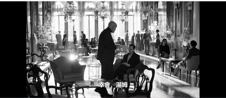 里維斯麥諾(Reeves Minot)出現與雷普利搭訕聊天,圖片來源:Netflix