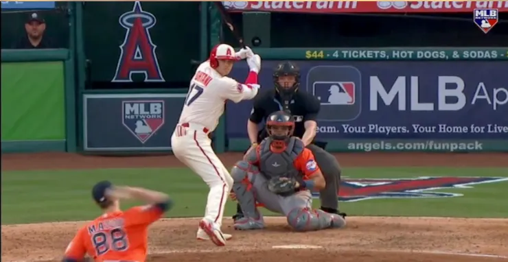 大谷打擊姿勢轉變