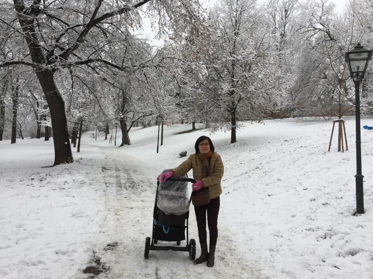2016捷克,布爾諾的城堡山,他說好像合歡山