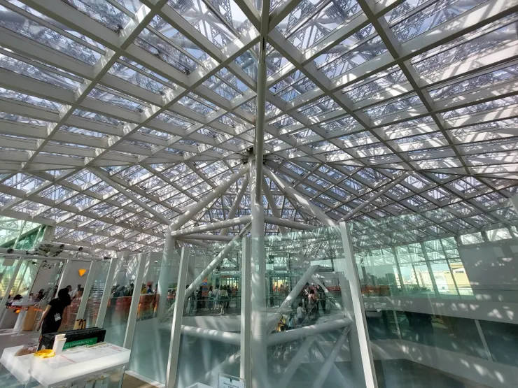 台灣設計展的主展館，台南美術館2館的頂樓。