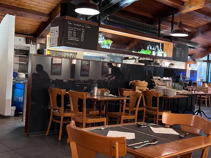 旅館吃早餐的地方