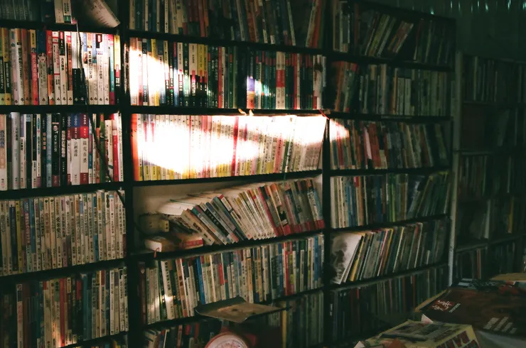 ▲台中東海藝術街裡的一間二手書店