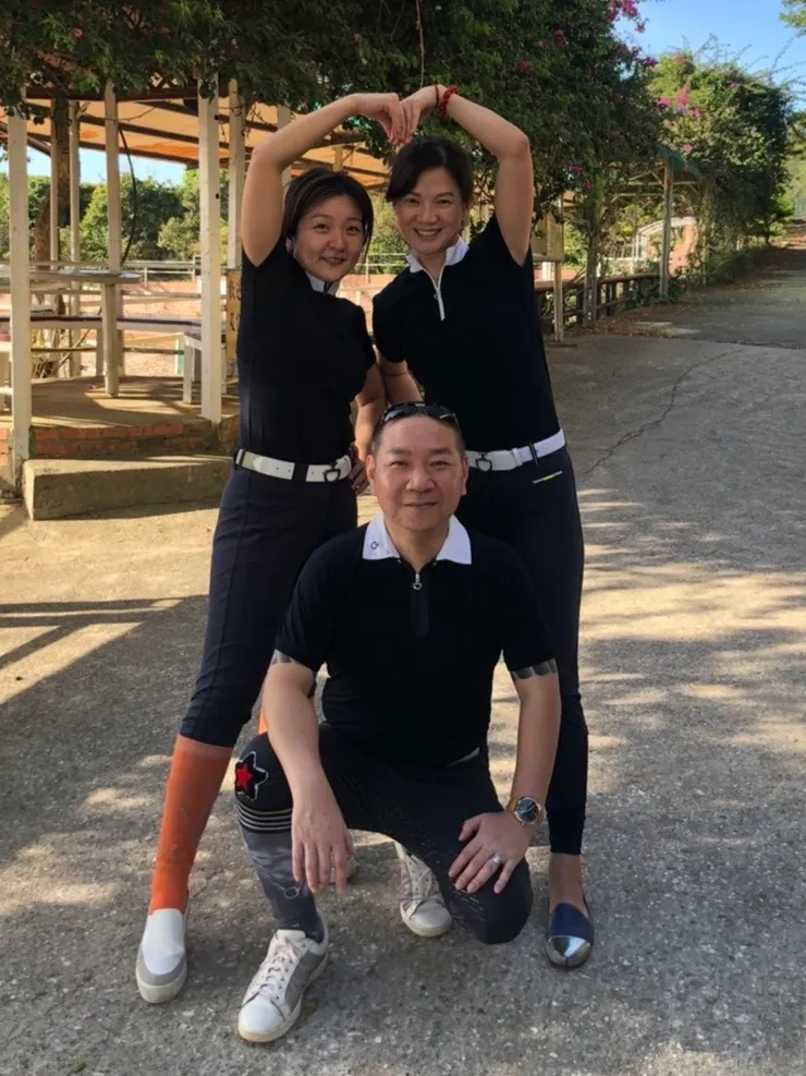 就是帥團隊-羅采茵經理,吳澍涵博士,程俊昇執行長