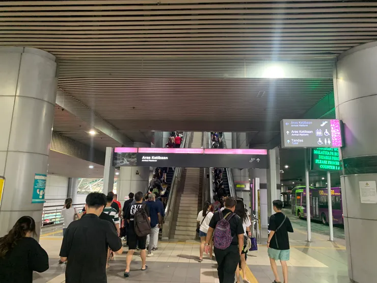 柔佛一方的關口。