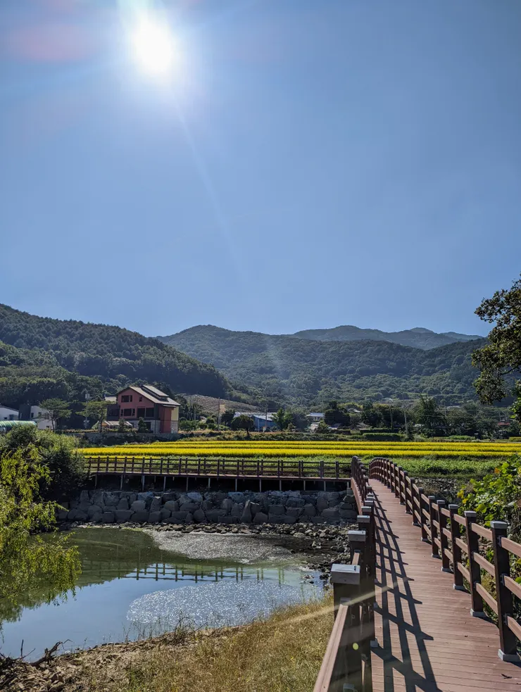 玉溪里鄉村風景