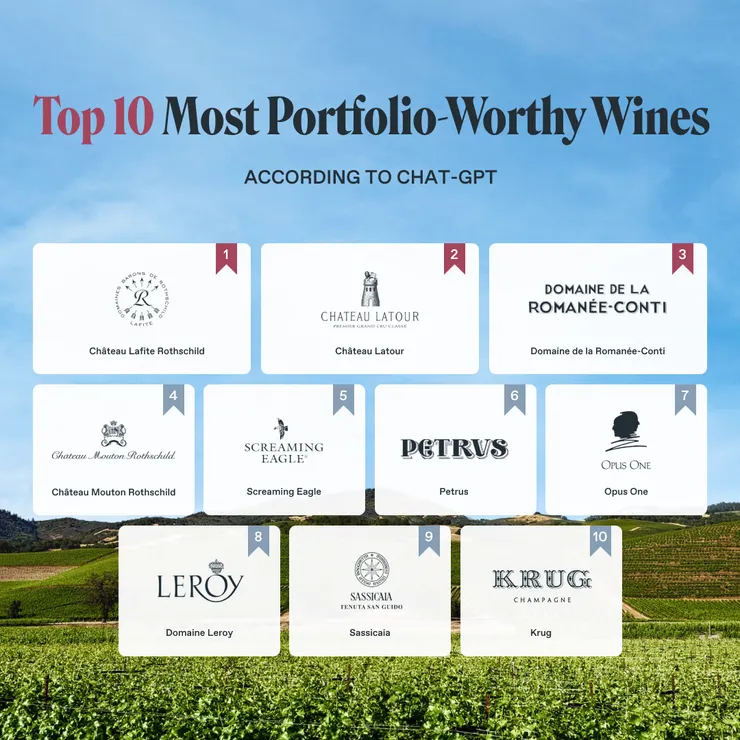 Source : Vinovest 臉書