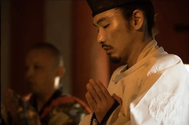 道長的登拜裝 (Photo Credit ：NHK)