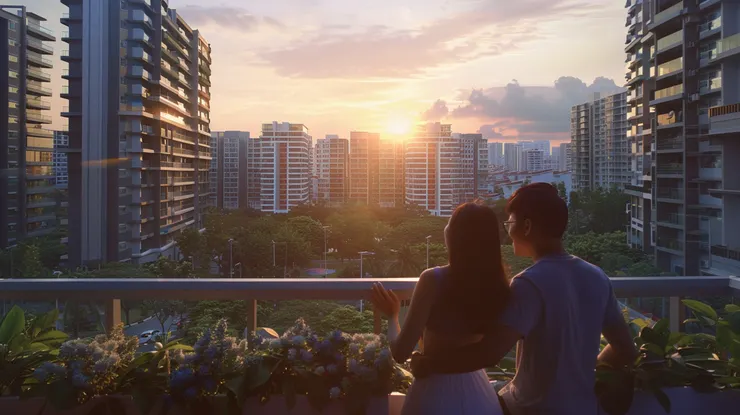 新加坡將土地國有化，實踐「居住正義」。圖片來源：Midjourney