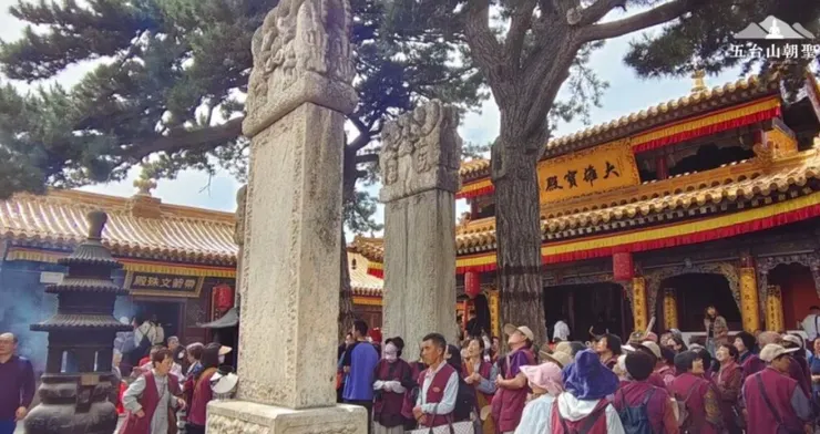 五台山朝聖之旅-菩薩頂。
