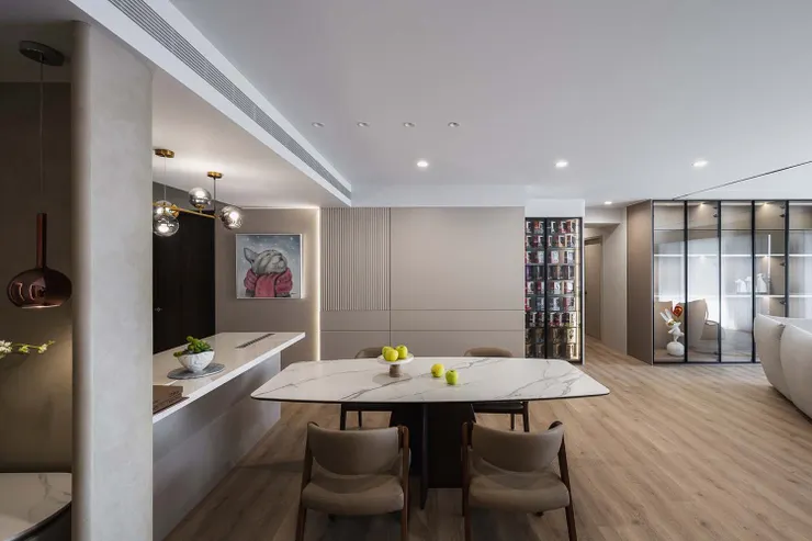 作品分享：室內 51 坪 3 房 - 現代簡約風｜高雄EHO室內設計 – 森林之星