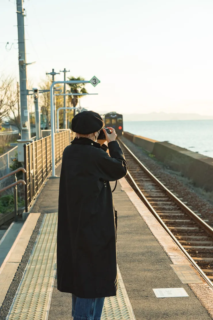 在這拍照很幸福