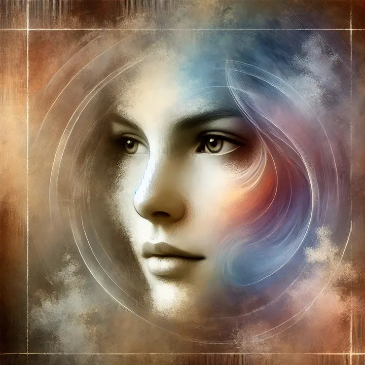 Perhaps he was someone's memory of a child, a fleeting image of youth preserved in a grandmother's mind. Or he could have been a soul from the future, glimpsing into a past he had yet to live.