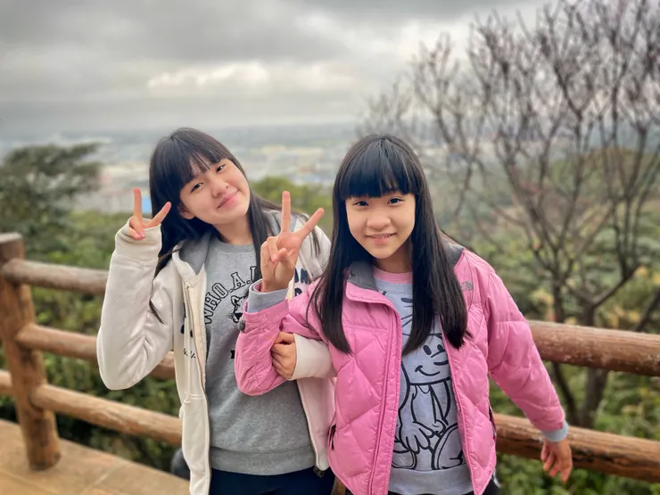 山鼻山觀景平台,遇陰天,視線不遠