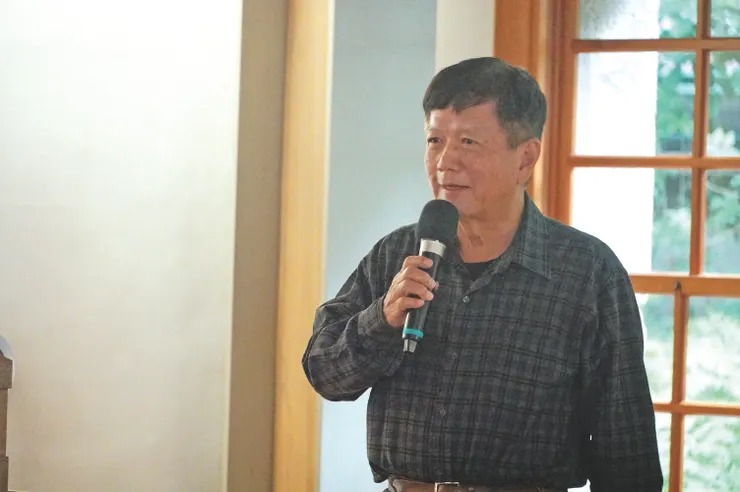 ▲中興大學名譽教授李淵百。