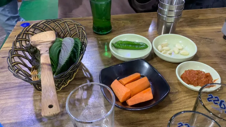 搭配的小菜相當多元。