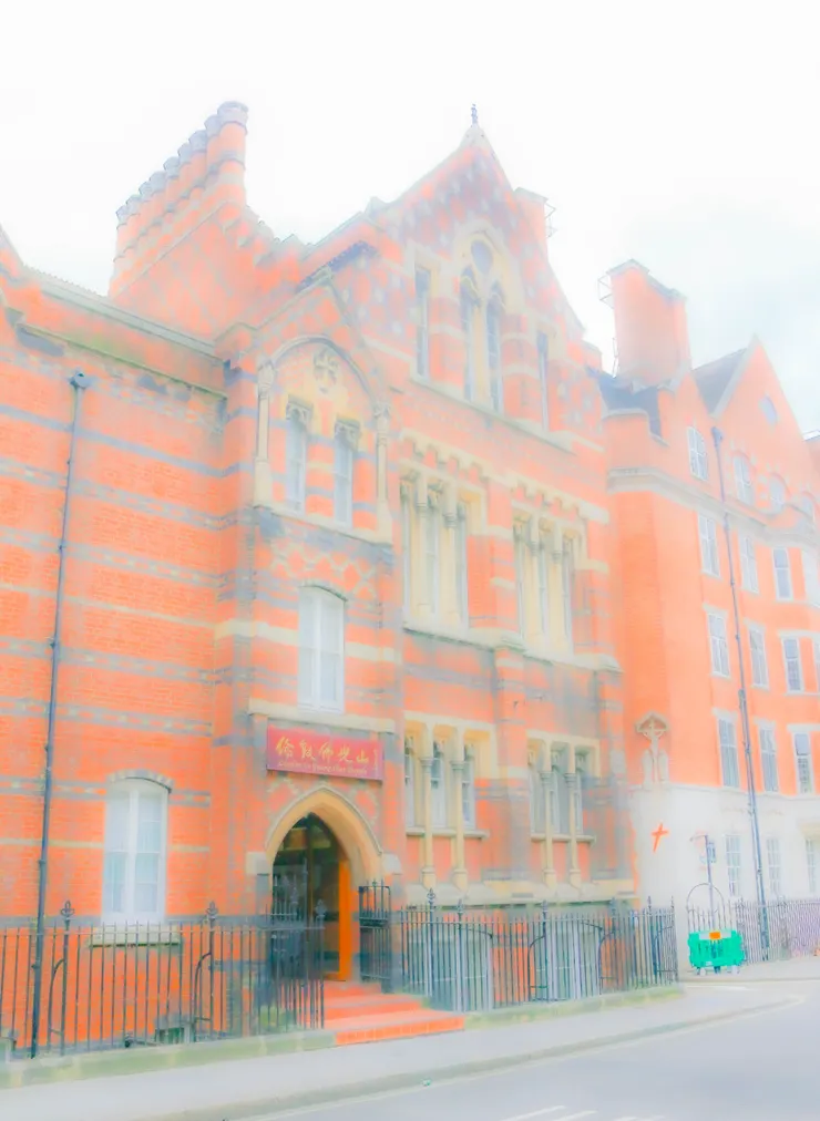 倫敦佛光山一景